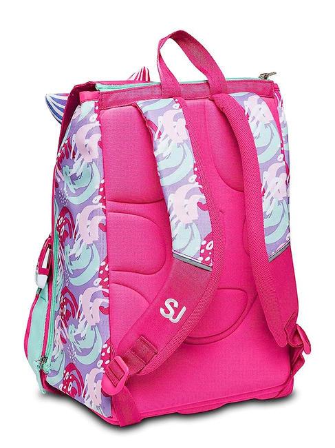 SEA BEAUTY Zaino grande espandibile raspberry rose - Zaini Scuola & Tempo Libero