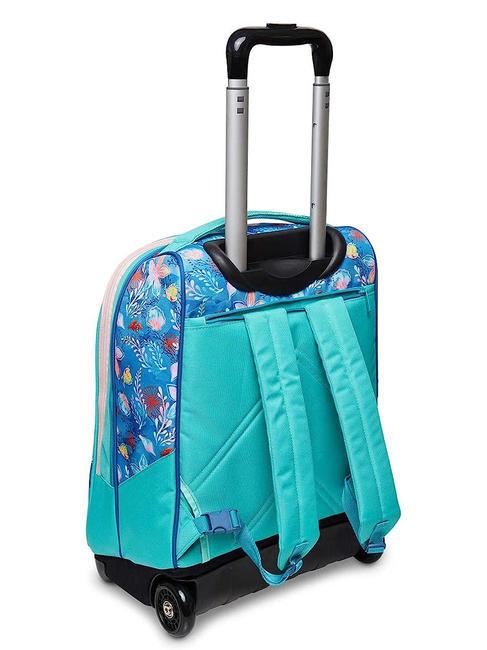 WATCH ME SHINE Zaino Trolley 2 ruote petroleum/blue - Zaini con carrello