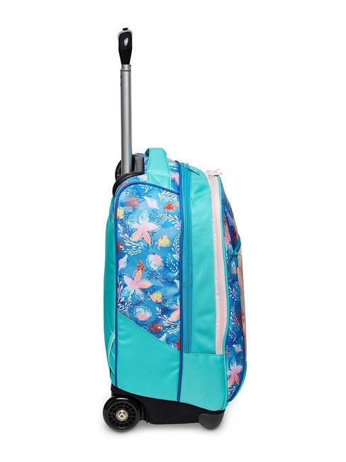 WATCH ME SHINE Zaino Trolley 2 ruote petroleum/blue - Zaini con carrello