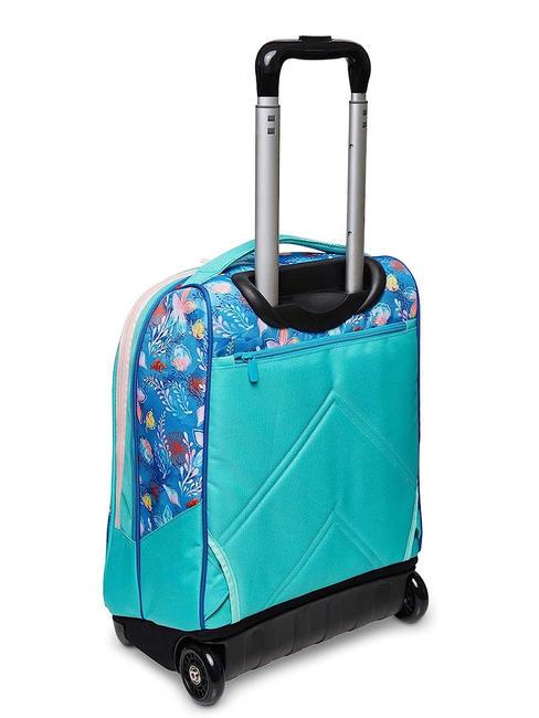 WATCH ME SHINE Zaino Trolley 2 ruote petroleum/blue - Zaini con carrello