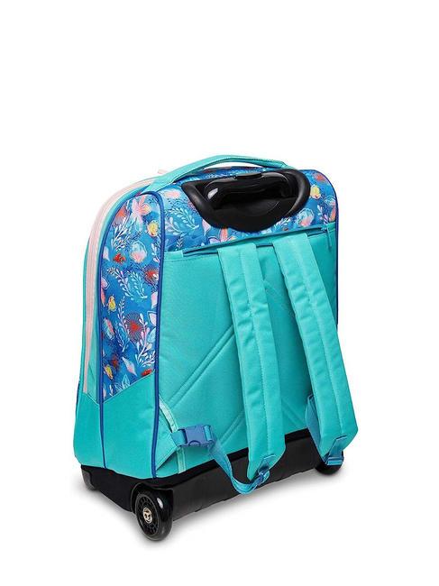 WATCH ME SHINE Zaino Trolley 2 ruote petroleum/blue - Zaini con carrello
