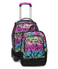 SEVEN COLOUR EXPRESSION JACK Zaino trolley sganciabile, doppio zaino RHODAMINE RED - Zaini con carrello - 2