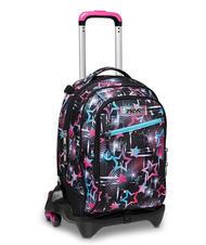 SEVEN LIQUID PAINT JACK Zaino Trolley Sganciabile, 3 ruote pirablack - Zaini con carrello - 3