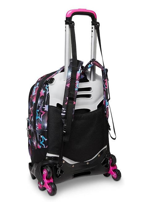 LIQUID PAINT JACK Zaino Trolley Sganciabile, 3 ruote pirablack - Zaini con carrello