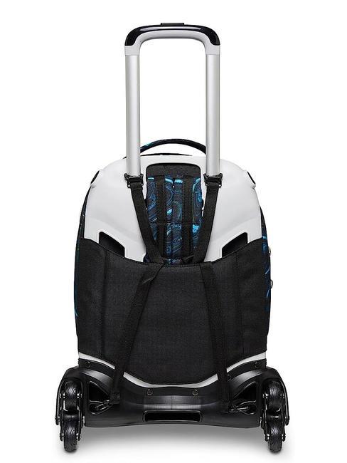 LED BALLOON JACK Zaino Trolley Sganciabile, 3 ruote bluebell turquoise - Zaini con carrello