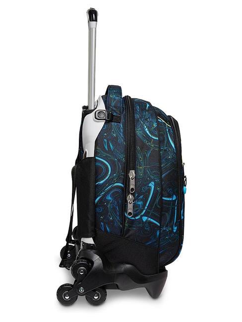 LED BALLOON JACK Zaino Trolley Sganciabile, 3 ruote bluebell turquoise - Zaini con carrello