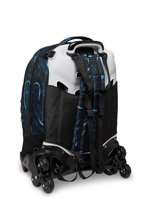LED BALLOON JACK Zaino Trolley Sganciabile, 3 ruote bluebell turquoise - Zaini con carrello