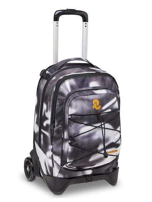 NEW PLUG FANTASY Zaino Trolley Sganciabile, 2 ruote shade black - Zaini con carrello