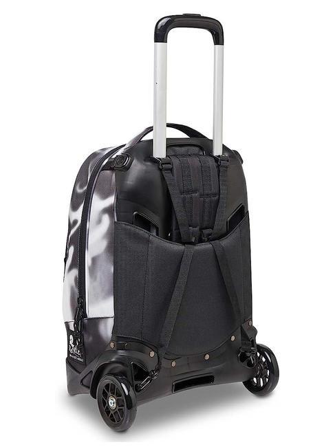 NEW PLUG FANTASY Zaino Trolley Sganciabile, 2 ruote shade black - Zaini con carrello
