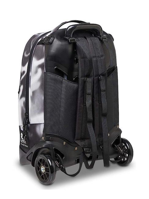 NEW PLUG FANTASY Zaino Trolley Sganciabile, 2 ruote shade black - Zaini con carrello