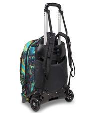 INVICTA NEW PLUG FANTASY Zaino Trolley Sganciabile, 2 ruote digital blue - Zaini con carrello - 5