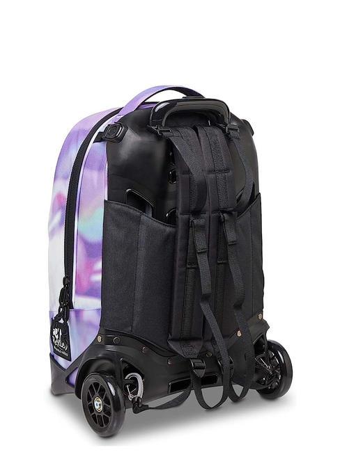 NEW PLUG FANTASY Zaino Trolley Sganciabile, 2 ruote shade pastel - Zaini con carrello