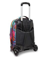 INVICTA NEW PLUG FANTASY Zaino Trolley Sganciabile, 2 ruote digital multicolor - Zaini con carrello - 4