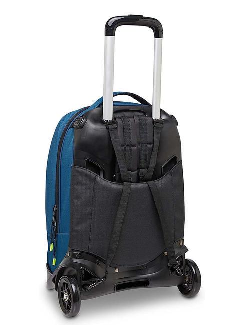 NEW PLUG LOGO Zaino Trolley Sganciabile, 2 ruote trunavy - Zaini con carrello