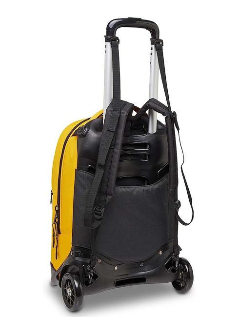 NEW PLUG LOGO Zaino Trolley Sganciabile, 2 ruote saffroran - Zaini con carrello