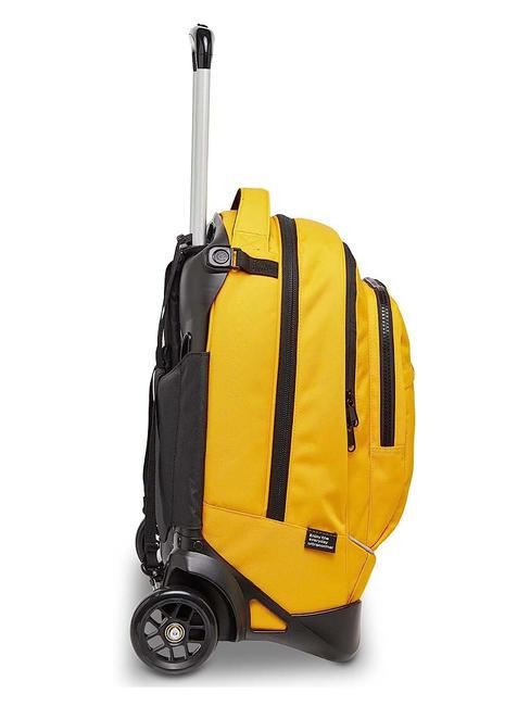 NEW PLUG LOGO Zaino Trolley Sganciabile, 2 ruote saffroran - Zaini con carrello