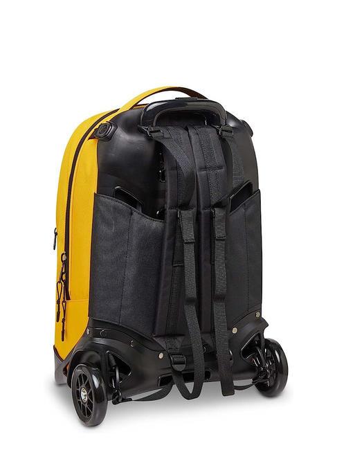 NEW PLUG LOGO Zaino Trolley Sganciabile, 2 ruote saffroran - Zaini con carrello