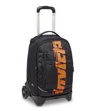 INVICTA NEW PLUG LOGO Zaino Trolley Sganciabile, 2 ruote Nero - Zaini con carrello - 3
