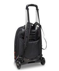 INVICTA NEW PLUG LOGO Zaino Trolley Sganciabile, 2 ruote Nero - Zaini con carrello - 5