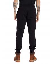 TIMBERLAND LINEAR LOGO REGULAR Pantaloni jogger black/wheat boot - Tute sportive Uomo - 3