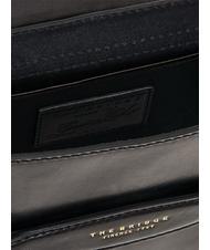 THE BRIDGE BETTINA Mini Bag a tracolla, in pelle Nero Oro - Borse Donna - 4