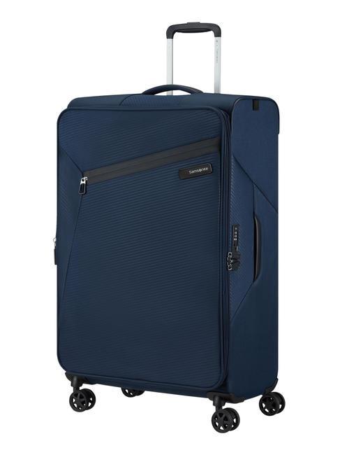 LITEBEAM Trolley grande espandibile midnightblue - Trolley Semirigidi