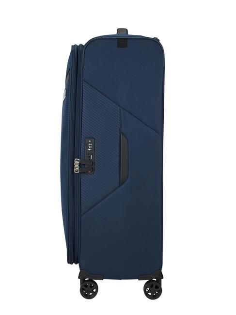 LITEBEAM Trolley grande espandibile midnightblue - Trolley Semirigidi