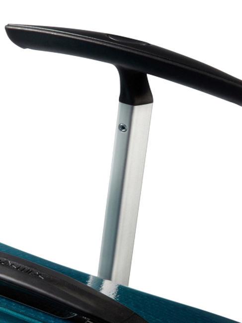 LITE-SHOCK Trolley extra-large, ultraleggero petrolblue - Trolley Rigidi