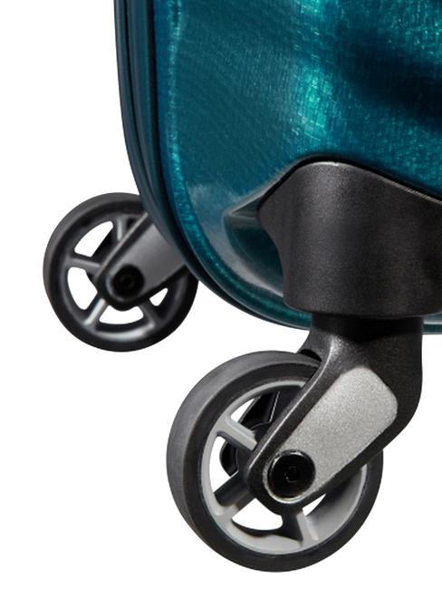 LITE-SHOCK Trolley extra-large, ultraleggero petrolblue - Trolley Rigidi