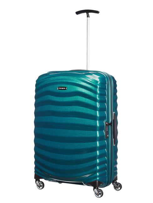 LITE-SHOCK Trolley extra-large, ultraleggero petrolblue - Trolley Rigidi
