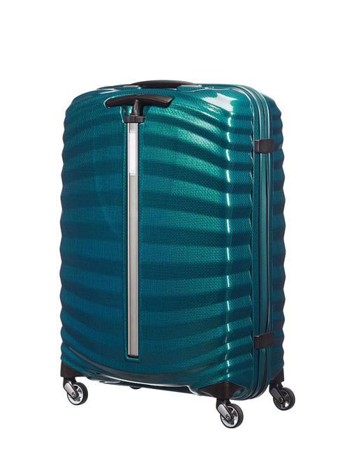 LITE-SHOCK Trolley misura media, ultraleggero petrolblue - Trolley Rigidi