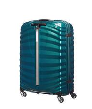 SAMSONITE LITE-SHOCK Trolley misura media, ultraleggero petrolblue - Trolley Rigidi - 4