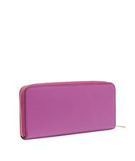 FURLA CAMELIA Portafoglio zip around grande in pelle violet - Portafogli Donna - 3