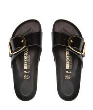 BIRKENSTOCK MADRID BIG BUCKLE Sandalo in pelle verniciata shine black - Scarpe Donna - 3