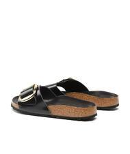 BIRKENSTOCK MADRID BIG BUCKLE Sandalo in pelle verniciata shine black - Scarpe Donna - 4
