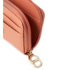 TWINSET OVAL T Portacarte portachiavi pink mousse - Portafogli Donna - 3
