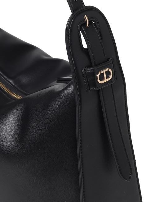 OVAL T Borsa a spalla grande nero - Borse Donna