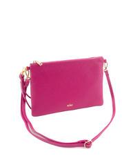LESAC CLAUDIA Pochette con tracolla pelle dollaro fuxia - Borse Donna - 2