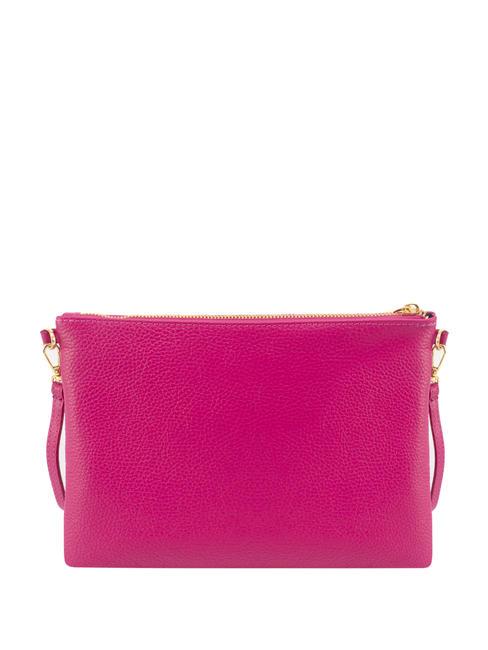 CLAUDIA Pochette con tracolla pelle dollaro fuxia - Borse Donna