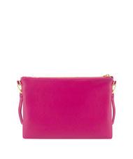 LESAC CLAUDIA Pochette con tracolla pelle dollaro fuxia - Borse Donna - 3