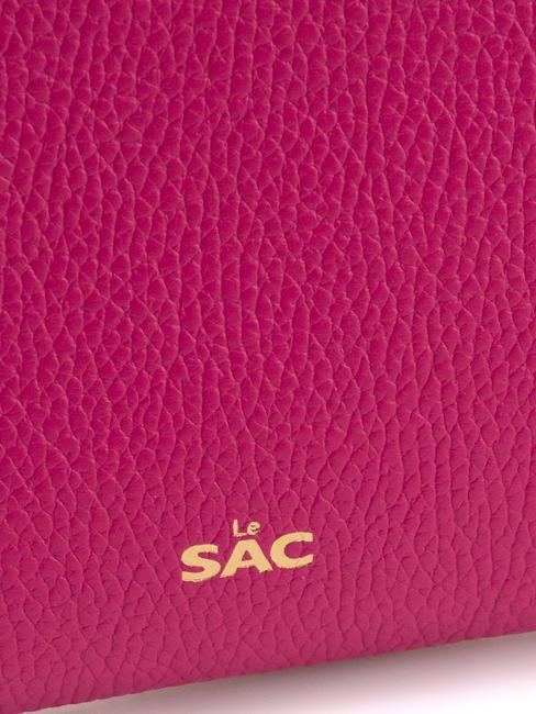 CLAUDIA Pochette con tracolla pelle dollaro fuxia - Borse Donna