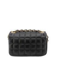 LESAC GIULIA Borsa tracolla catena in pelle dollaro  nero - Borse Donna - 3