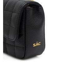 LESAC GIULIA Borsa tracolla catena in pelle dollaro  nero - Borse Donna - 6
