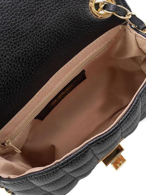 GIULIA Borsa tracolla catena in pelle dollaro  nero - Borse Donna
