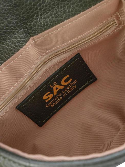 GIULIA Borsa tracolla catena in pelle dollaro  verde scuro - Borse Donna
