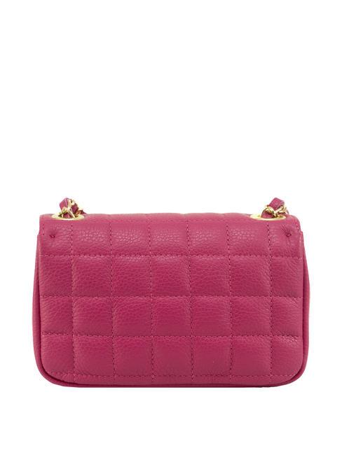 GIULIA Borsa tracolla catena in pelle dollaro  fuxia - Borse Donna