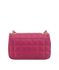 LESAC GIULIA Borsa tracolla catena in pelle dollaro  fuxia - Borse Donna - 3
