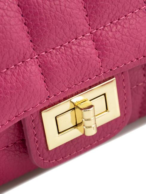 GIULIA Borsa tracolla catena in pelle dollaro  fuxia - Borse Donna