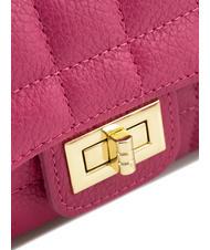 LESAC GIULIA Borsa tracolla catena in pelle dollaro  fuxia - Borse Donna - 5