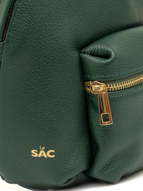 VANESSA Zaino in pelle dollaro verde scuro - Borse Donna